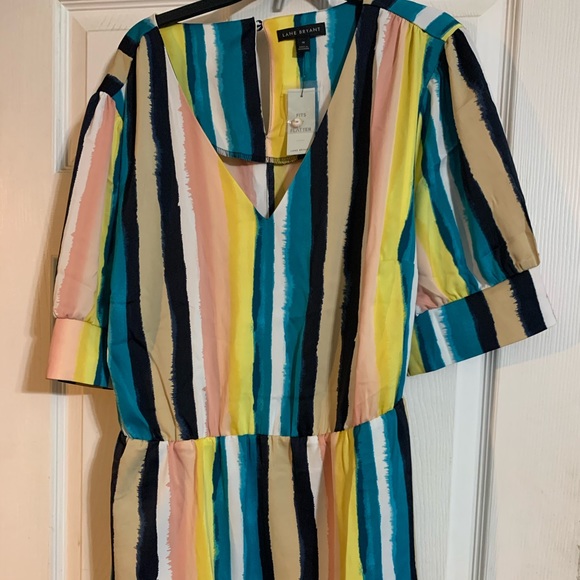 NWT Lane Bryant colorful top - Picture 2 of 5